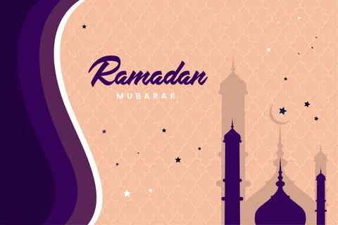 Ramadan-social-media-post Illustrazione stock