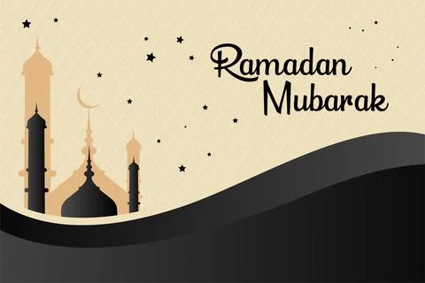 Ramadan-social-media-post Stock Illustration
