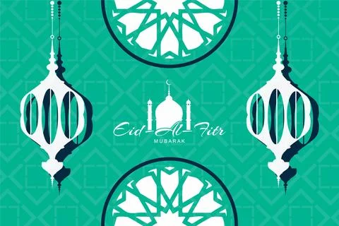 Ramadan social media post vector decoration islamic religious festival and .. Stock Illustration