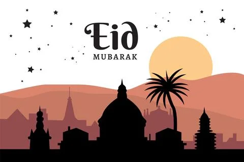 Ramadan social media post vector decoration islamic religious festival and .. Stock Illustration