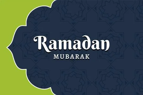 Ramadan social media post vector decoration islamic religious festival and .. Illustrazione stock