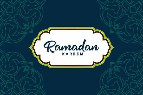 Ramadan social media post vector decoration islamic religious festival and .. Stock Illustration
