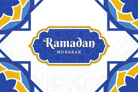 Ramadan social media post vector decoration islamic religious festival and .. Stock Illustration