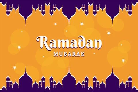 Ramadan social media post vector decoration islamic religious festival and .. Stock Illustration