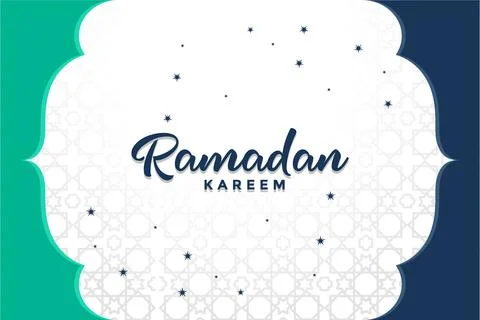Ramadan social media post vector decoration islamic religious festival and .. Stock Illustration