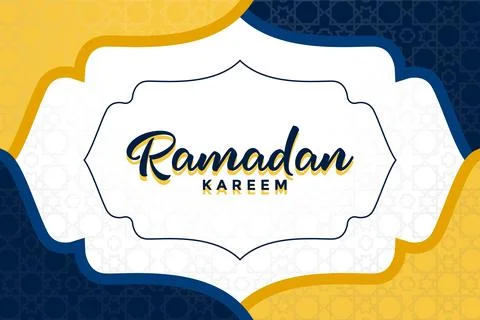 Ramadan social media post vector decoration islamic religious festival and .. Stock Illustration