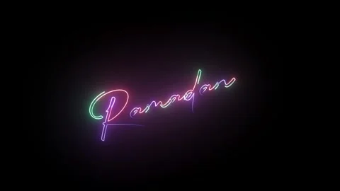 “Ramadan Text Animation | Islamic Motion Graphics Stock Footage 322517578