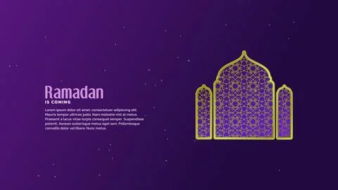 Ramadan theme background. Stock Illustration