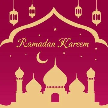 Ramadan theme design vector illustration Stock Illustration