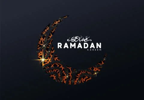 Ramadan vector background. Stock Illustration