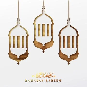 Ramadan vector background. Stock Illustration