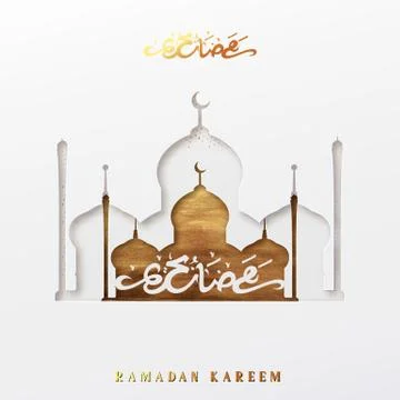 Ramadan vector background. イラスト素材
