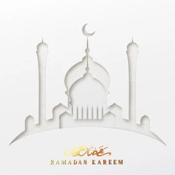 Ramadan vector background. Stock Illustration