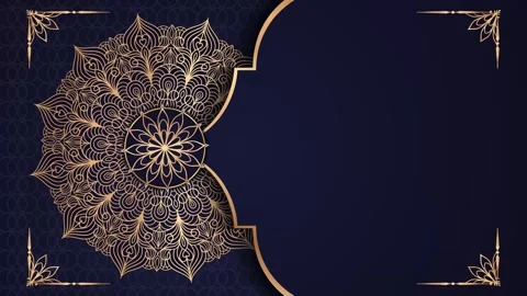 Ramadan,Eid, Arabic Islamic east style Mandala Animation Background 09 動画素材 266762709