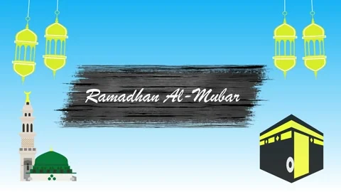 Ramadhan Al-Mubarak Stock-Footage 147968102