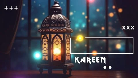 Ramadhan decorative with arabic lantern background. Stock Footage 249646633