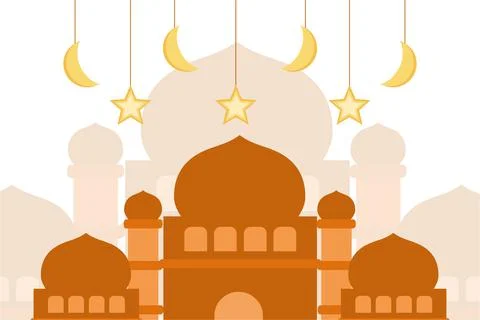 Ramadhan Kareem Background Vector Illustrazione stock