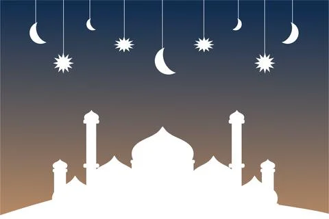 Ramadhan Kareem Background Vector Stock Illustration