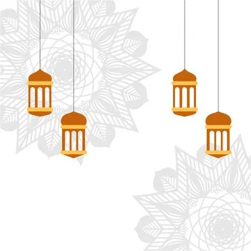 Ramadhan Kareem Background Vector Stock Illustration