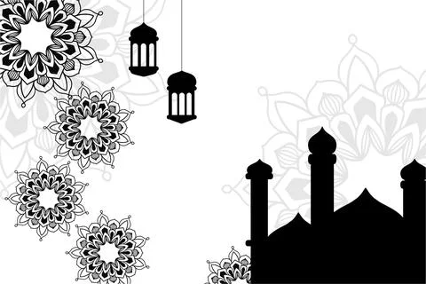 Ramadhan Kareem Background Vector Stock Illustration