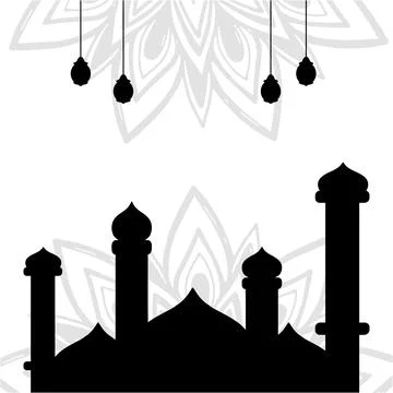 Ramadhan Kareem Background Vector Stock Illustration