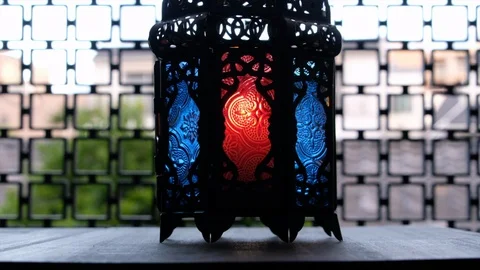 Ramadhan or Eid Lantern Stock Footage 89957263