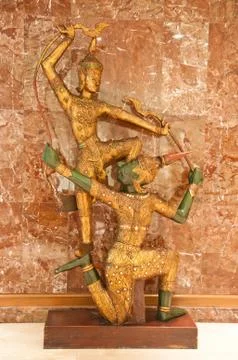 Ramayana statue Stock Photos
