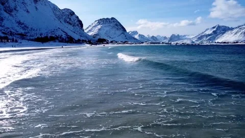 Ramberg, Lofoten Stock Footage 309269876
