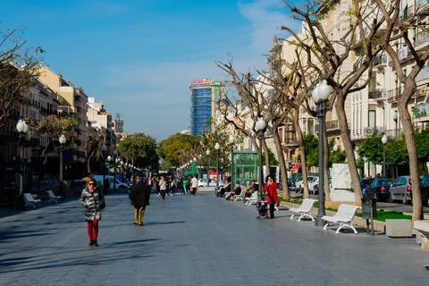 Rambla Nova Stock Photos