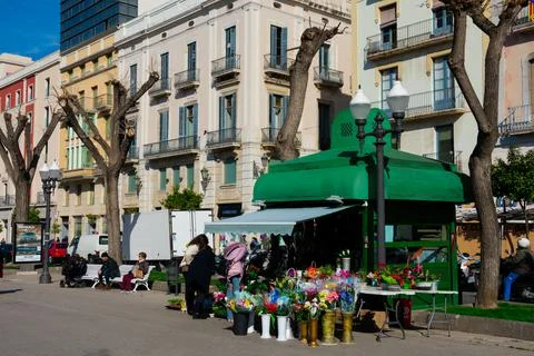 Rambla Nova Stock Photos