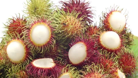 Rambutan Stock Footage 118265036