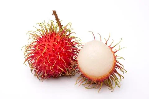 Rambutan fruit Stock Photos