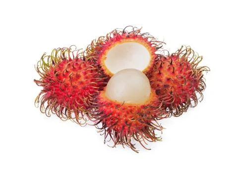 Rambutan fruit Stockfoto's