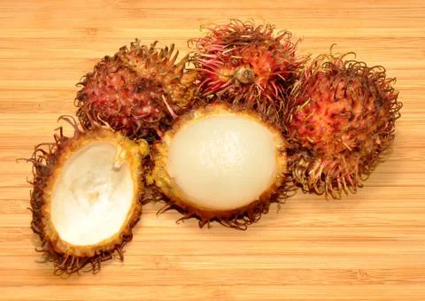 Rambutan Fruit Stock Photos