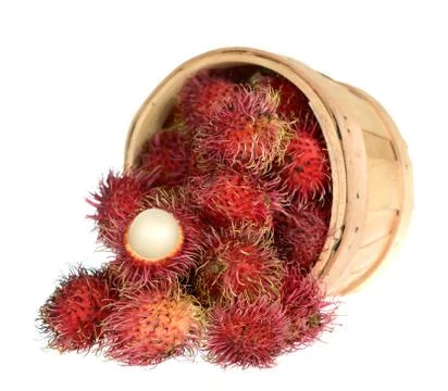 Rambutan fruit Stock Photos