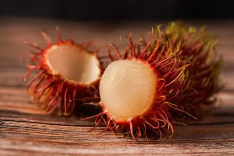 Rambutan fruit Stock Photos