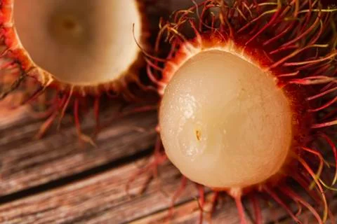 Rambutan fruit Stock Photos