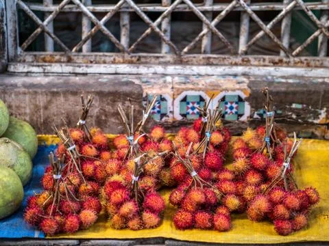 Rambutan lychee Foto stock