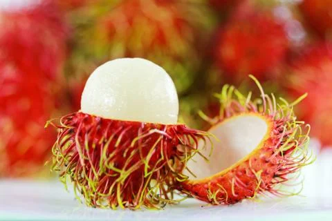 Rambutan Stock Photos
