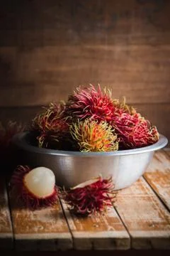 Rambutan Stock Photos