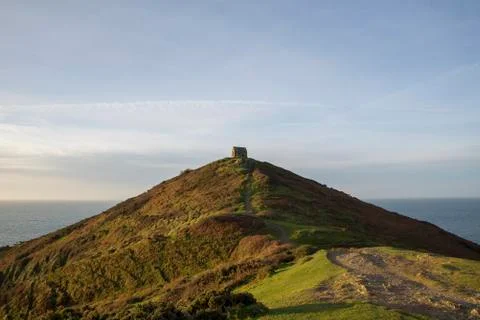 Rame head peninsula 库存照片