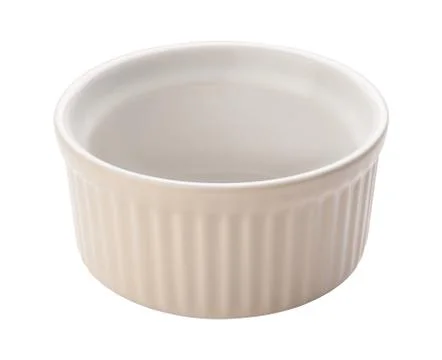 Ramekin isolated clipping path Stock Photos