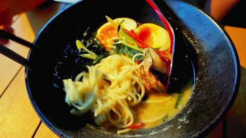 Ramen Stock Footage 250504492