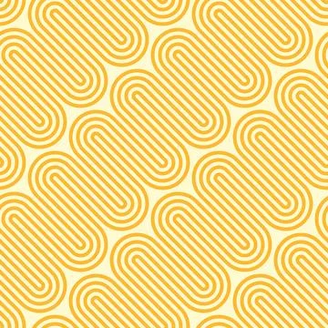 Ramen pattern, noodle pasta seamless ornament Stock Illustration