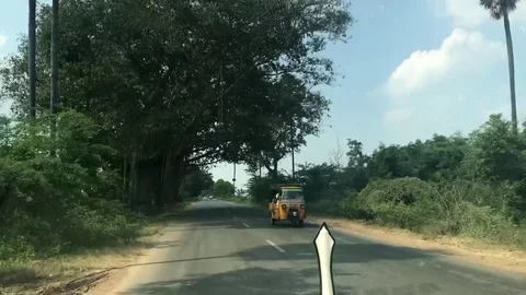 Rameswaram to Madurai by road Stock Footage 84686824