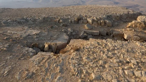 The Ramon Crater 01 Stock Footage 123339537