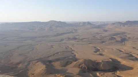 The Ramon Crater 02 Stock Footage 123340599