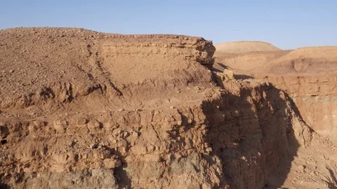 The Ramon Crater 04 Stock Footage 123341388