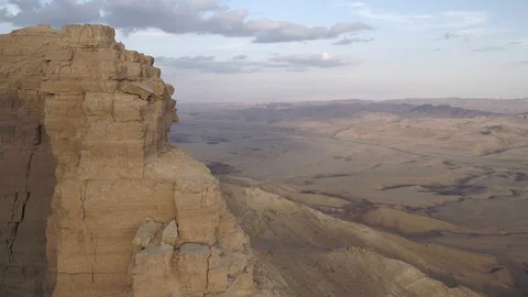 Ramon crater 11 Stock Footage 126329562