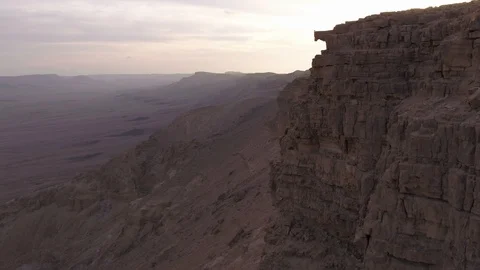 Ramon crater 12 Stock Footage 126330163